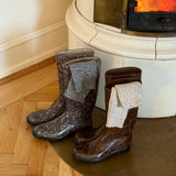 Dolce & Gabbana rain boots (38)