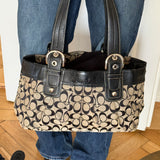 Coach soho signature tote