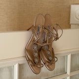 Manolo Blahnik sandals (40)