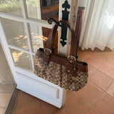 Coach soho signature tote
