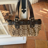 Coach soho signature tote