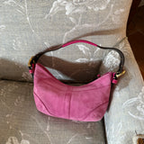 Coach suede bag
