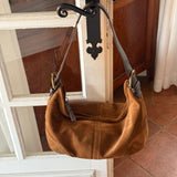 Coach suede bag