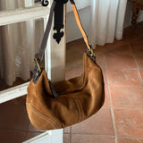 Coach suede bag