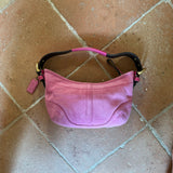 Coach suede bag