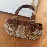 Coach soho signature tote