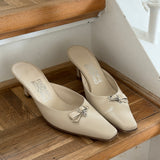 Salvatore Ferragamo mules (37.5)