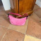 Coach suede bag