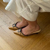 Manolo Blahnik mules (36.5)