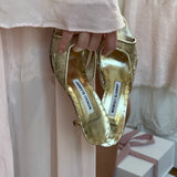 Manolo Blahnik mules (35.5)