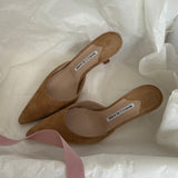 Manolo Blahnik mules (38)