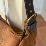 Coach suede bag