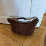 Coach suede bag