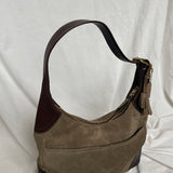 Rare vintage Coach bag from 2006 in suede and leather material. The bag is in a great condition.&nbsp;