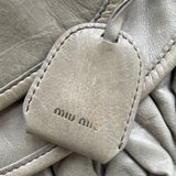 Miu Miu leather bag