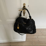 Miu Miu black nappa leather bag in a great condition.