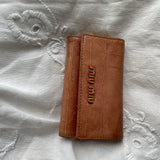 Beautiful Miu Miu key wallet in pink leather. Shows signs of wear on the hardware but is in a perfect working condition.