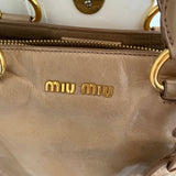 Miu Miu vitello shine bag