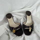 Christian Dior Lock & Key mules (IT 36.5)